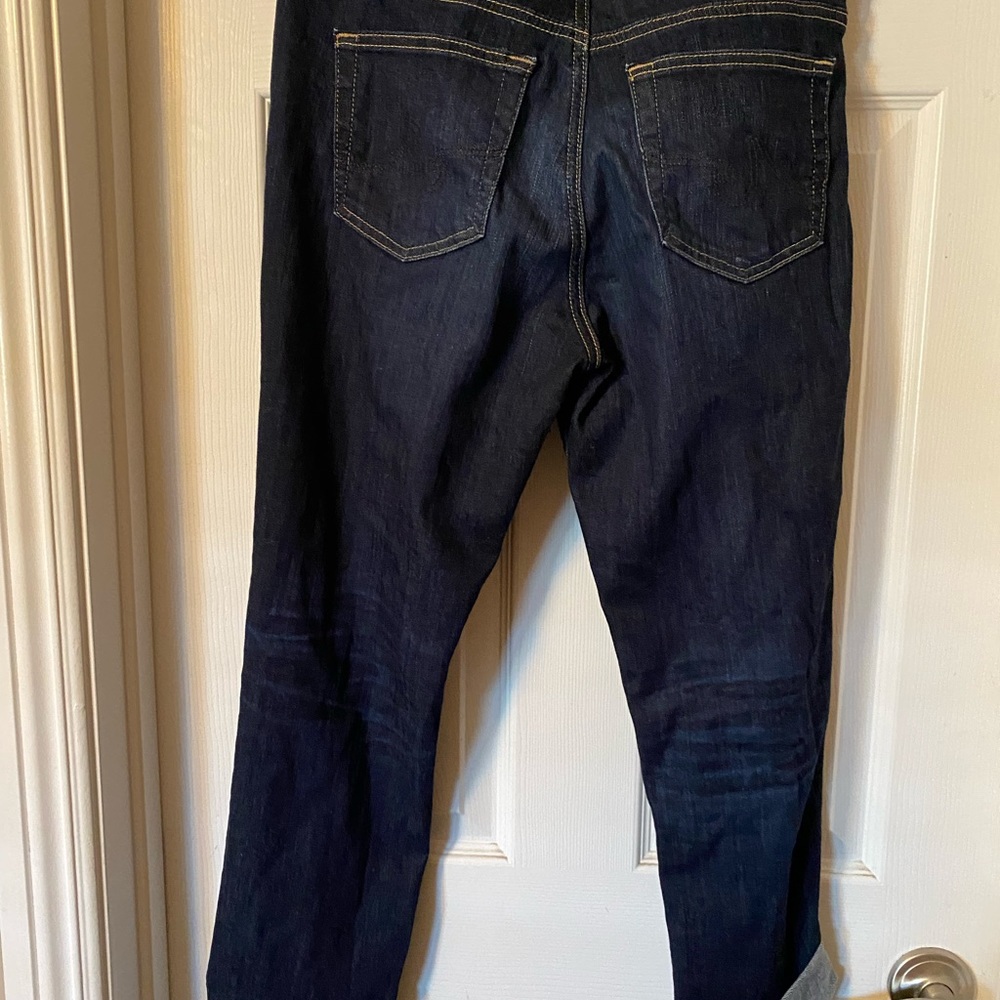 AG jeans. The Beau High Rise Slouchy Skinny